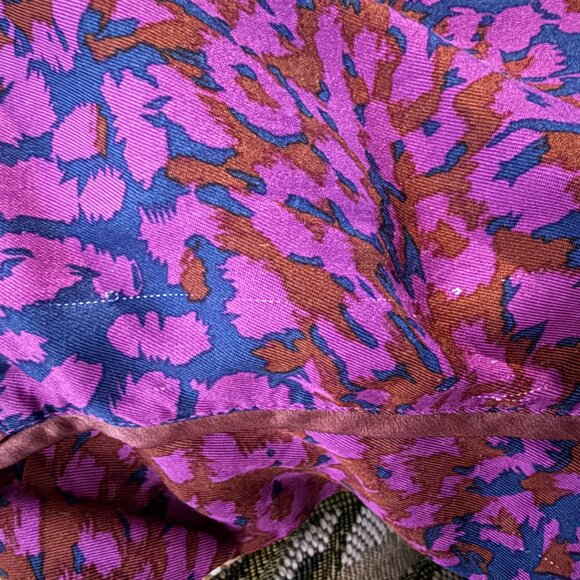 marc jacobs silk tshirt athleisure sport boxy cropped animal print top large - Picture 7 of 7